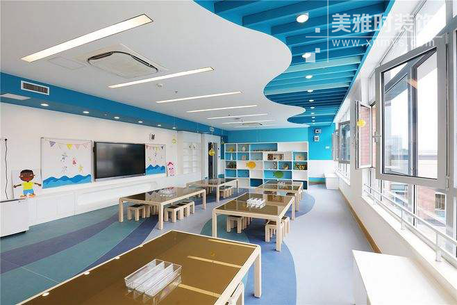 成都幼儿园装修，幼儿园设计装修怎样才有特色呢？