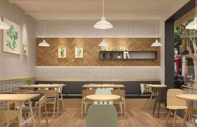 四川超火的红茶店装修风格